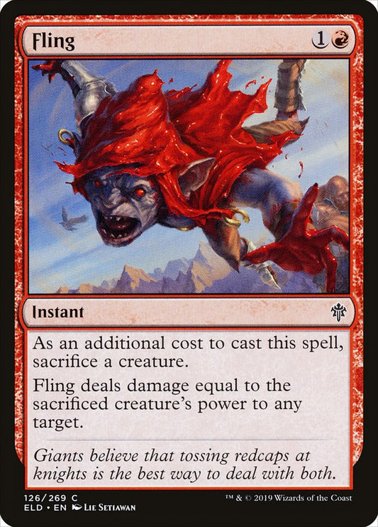 Fling [Throne of Eldraine] (126)
