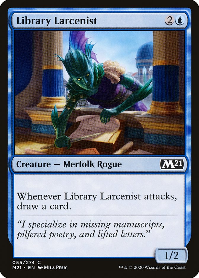 Library Larcenist [Core Set 2021] (55)