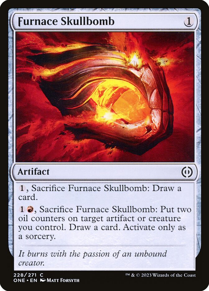 Furnace Skullbomb [Phyrexia: All Will Be One] (228)