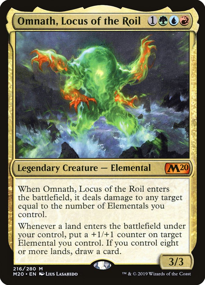 Omnath, Locus of the Roil [Core Set 2020] (216)
