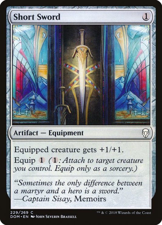 Short Sword [Dominaria] (229)