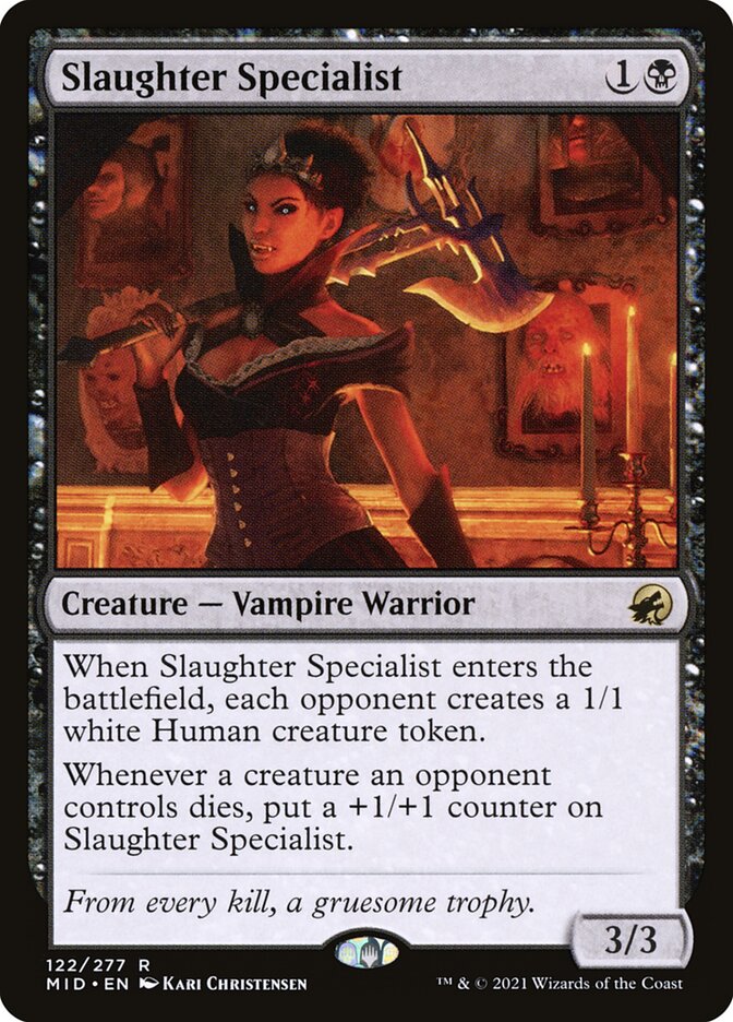 Slaughter Specialist [Innistrad: Midnight Hunt] (122)