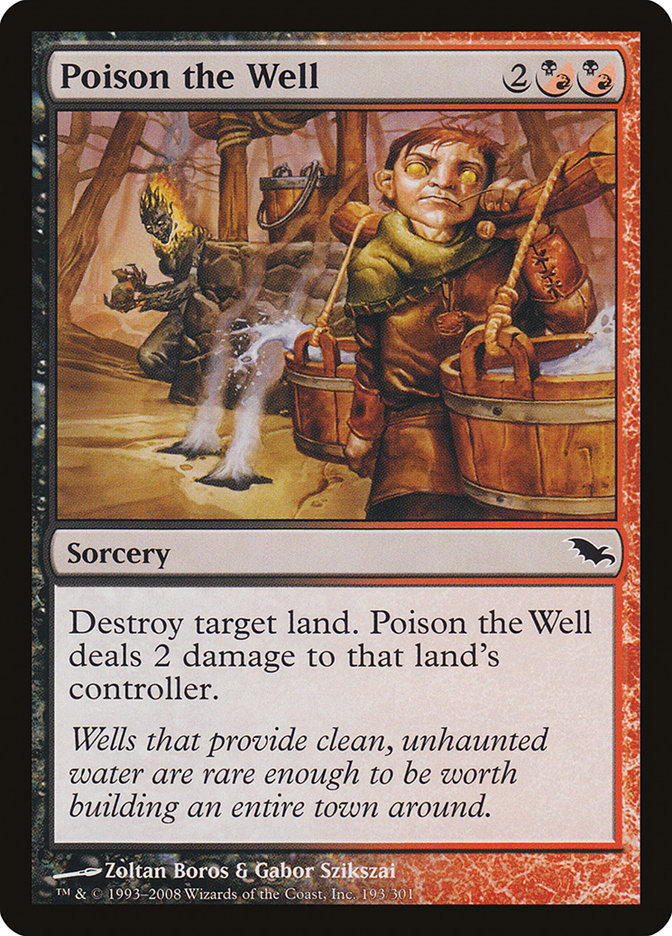 Poison the Well [Shadowmoor] (193)
