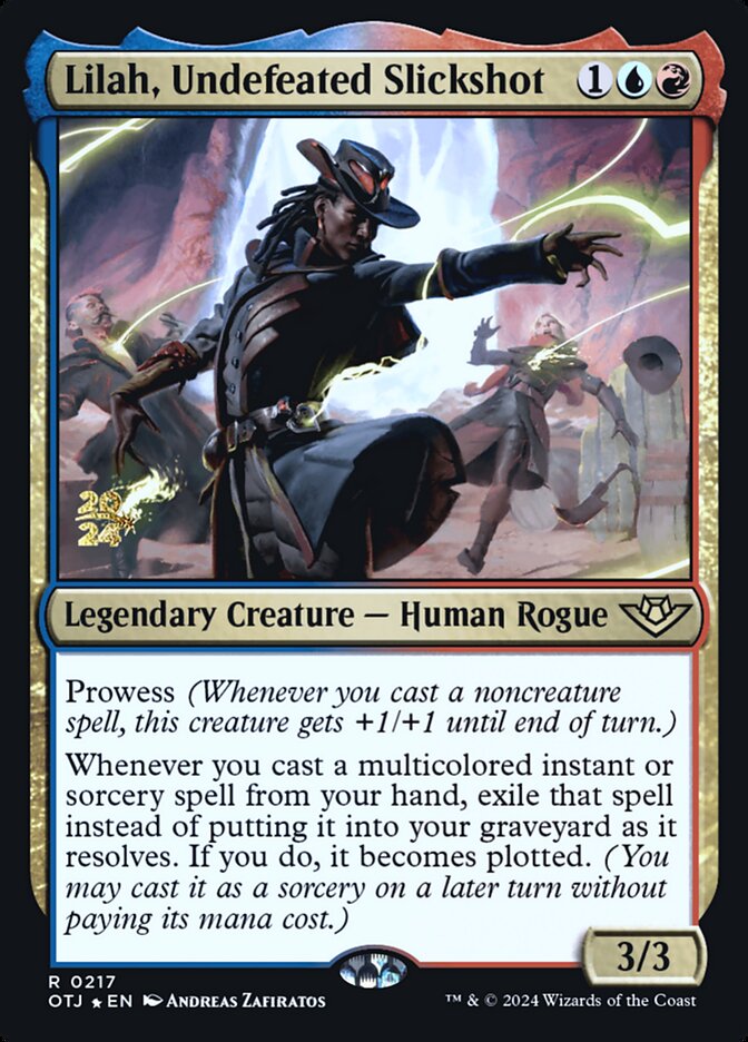 Lilah, Undefeated Slickshot [Outlaws of Thunder Junction Promos] (217s)