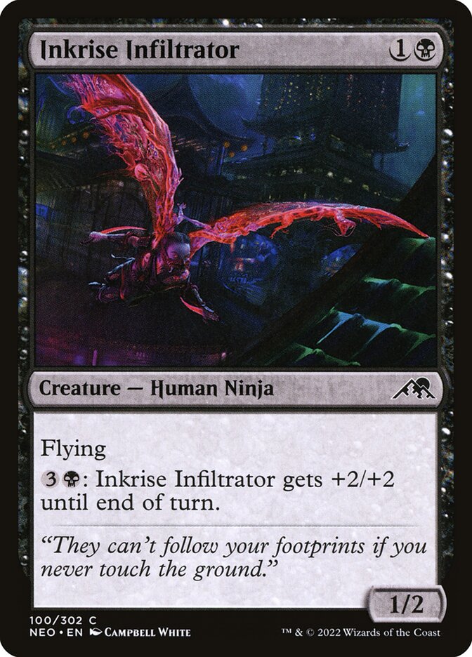 Inkrise Infiltrator [Kamigawa: Neon Dynasty] (100)