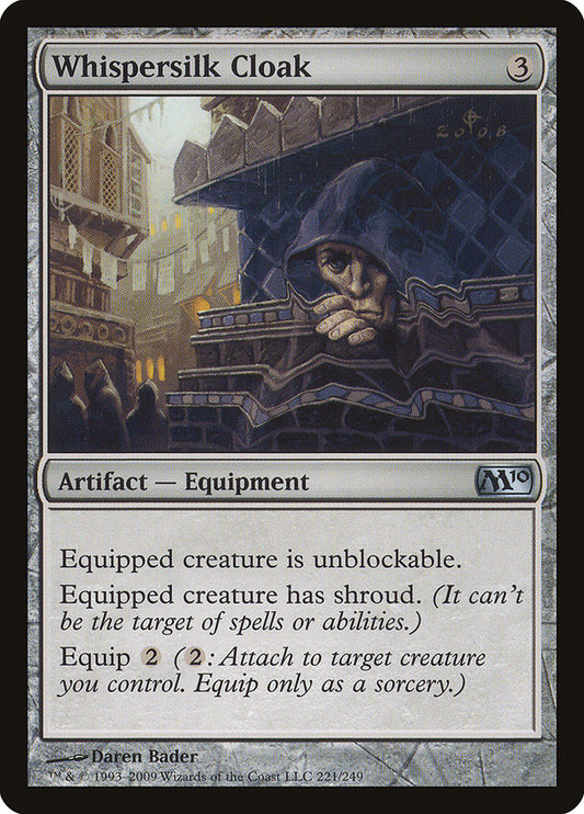 Whispersilk Cloak [Magic 2010] (221)