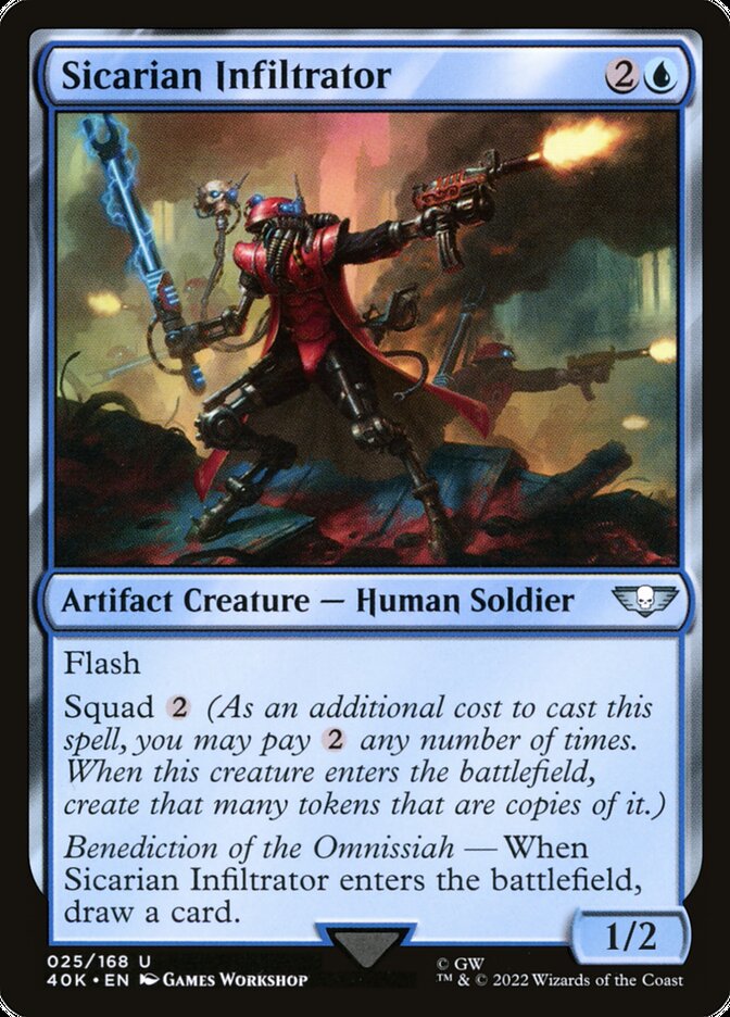 Sicarian Infiltrator [Warhammer 40,000 Commander] (25)
