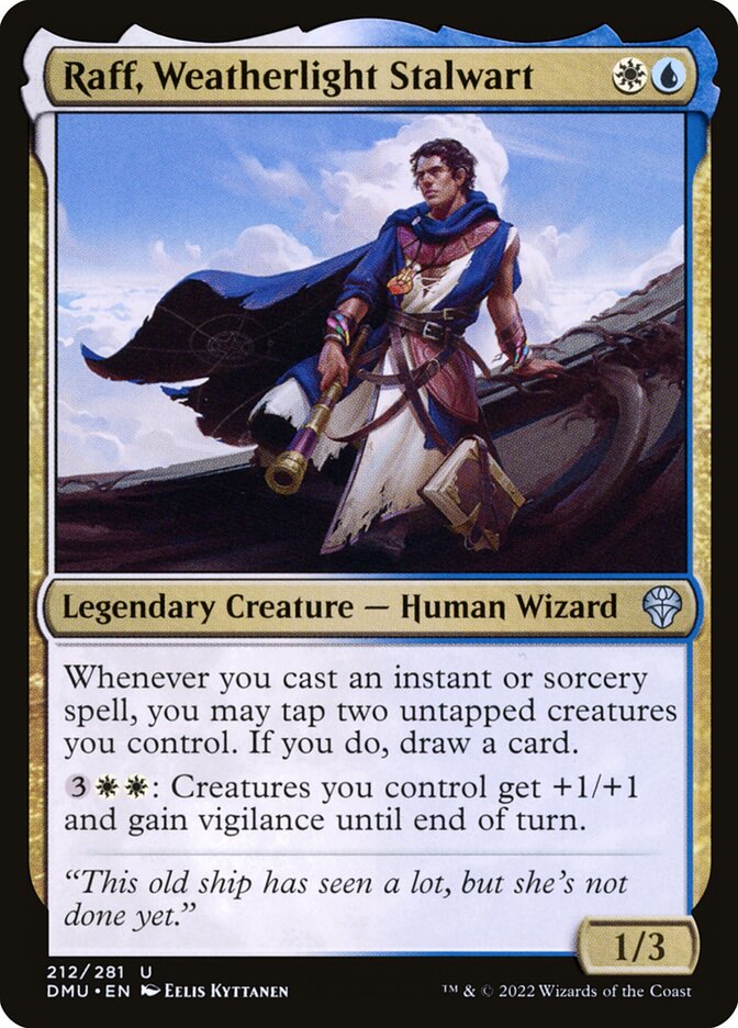 Raff, Weatherlight Stalwart [Dominaria United] (212)