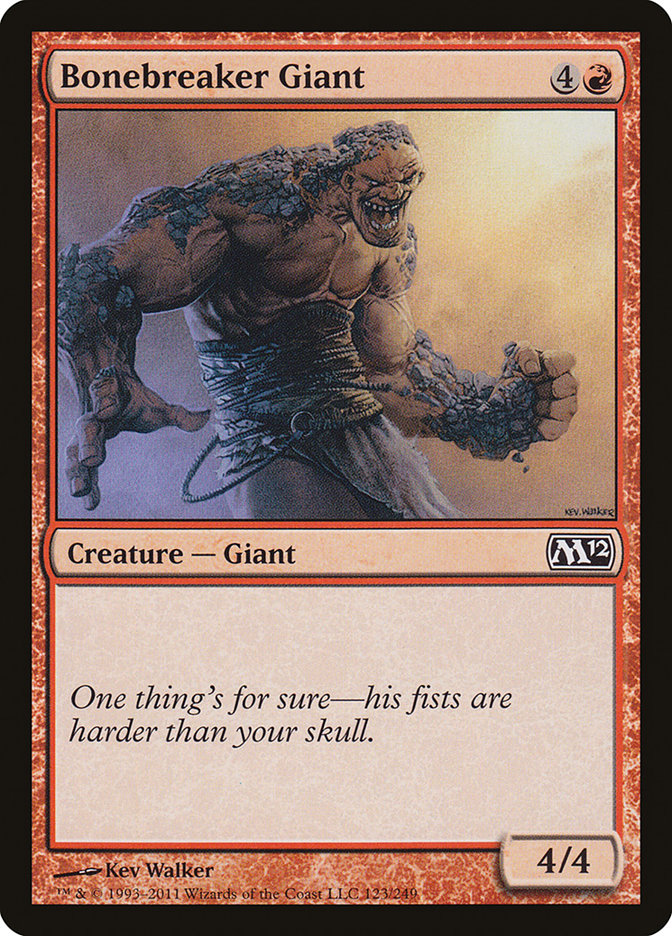 Bonebreaker Giant [Magic 2012] (123)