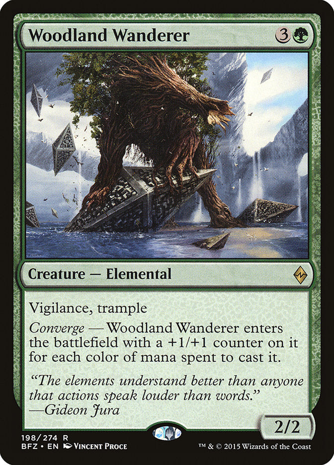 Woodland Wanderer [Battle for Zendikar] (198)