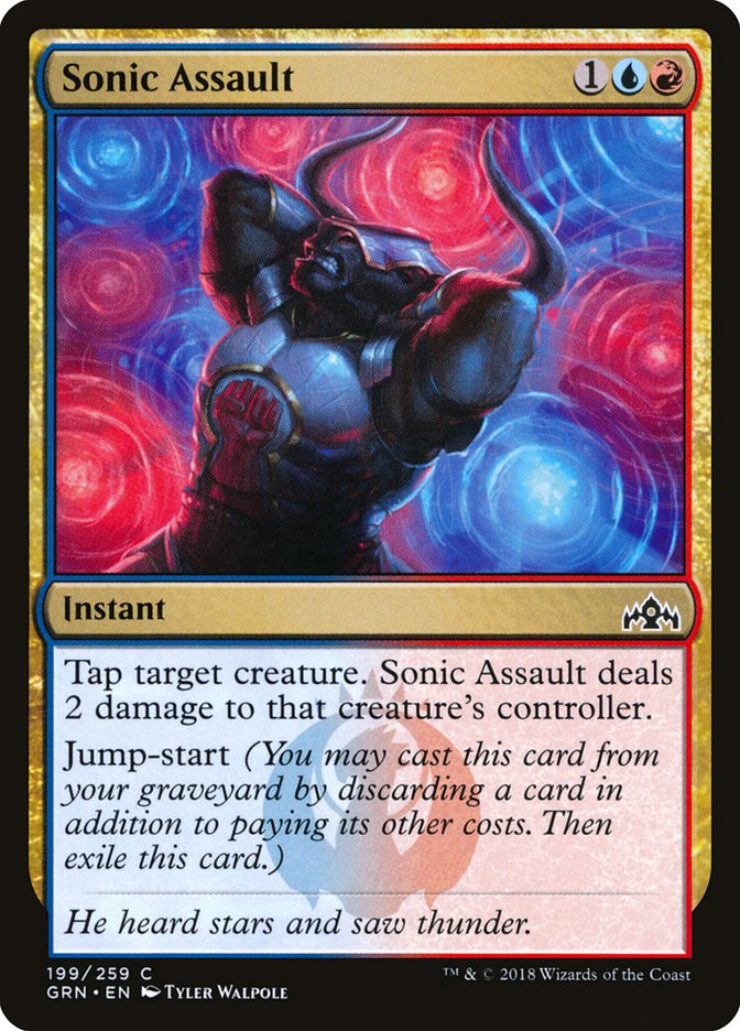 Sonic Assault [Guilds of Ravnica] (199)