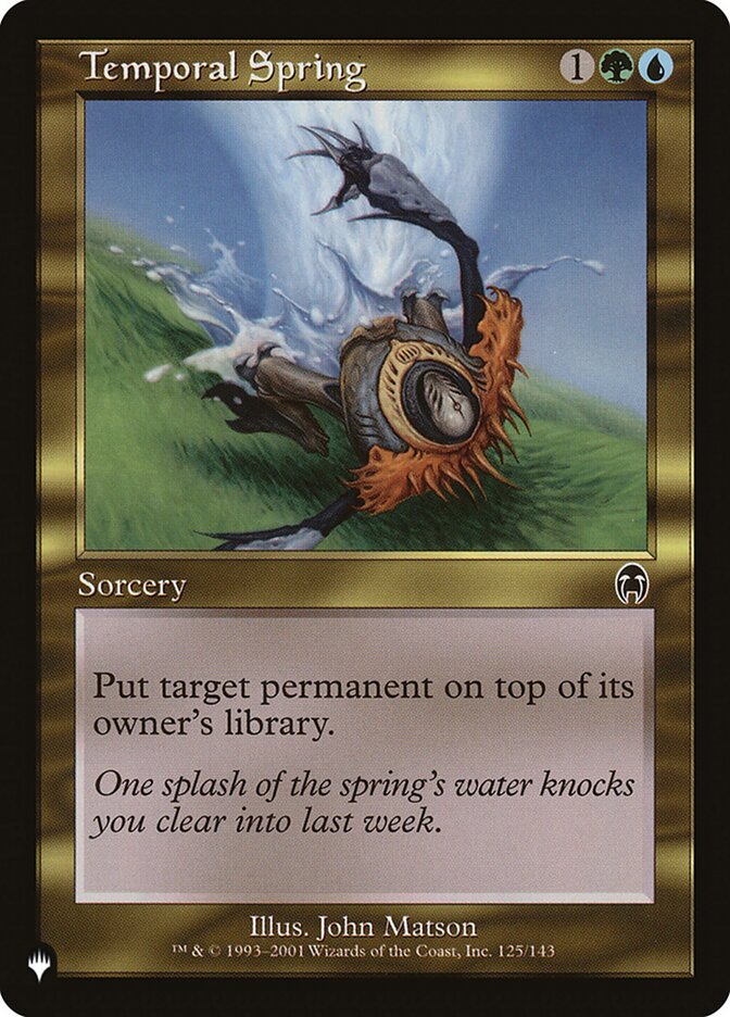 Temporal Spring [The List] (APC-125)