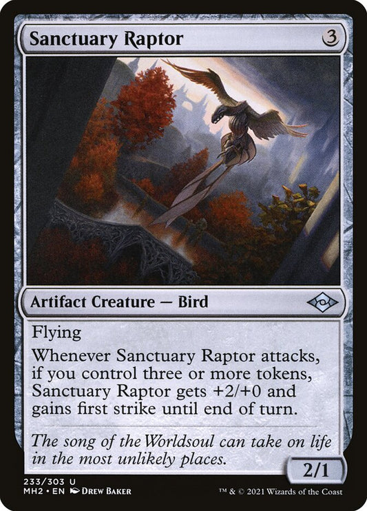 Sanctuary Raptor [Modern Horizons 2] (233)