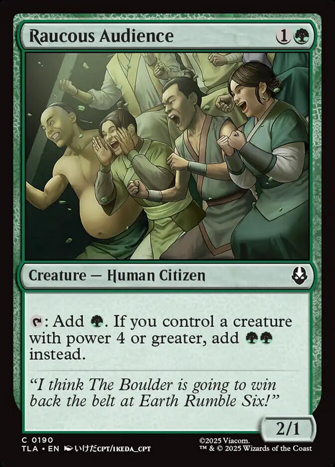 Raucous Audience [Avatar: The Last Airbender] (190)