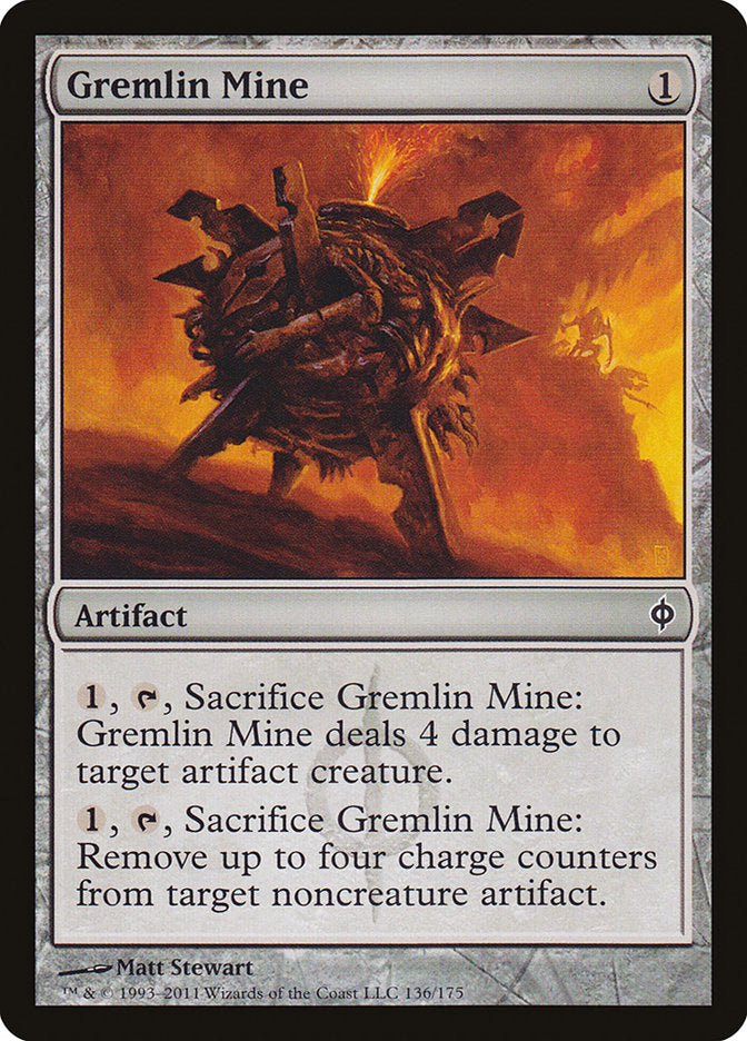 Gremlin Mine [New Phyrexia] (136)