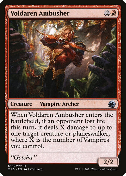 Voldaren Ambusher [Innistrad: Midnight Hunt] (166)