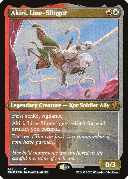 Akiri, Line-Slinger [Commander Legends] (515)
