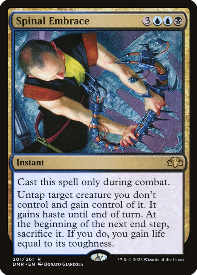 Spinal Embrace [Dominaria Remastered] (201)