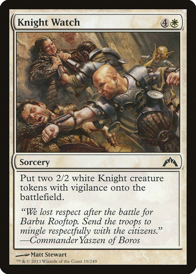 Knight Watch [Gatecrash] (19)