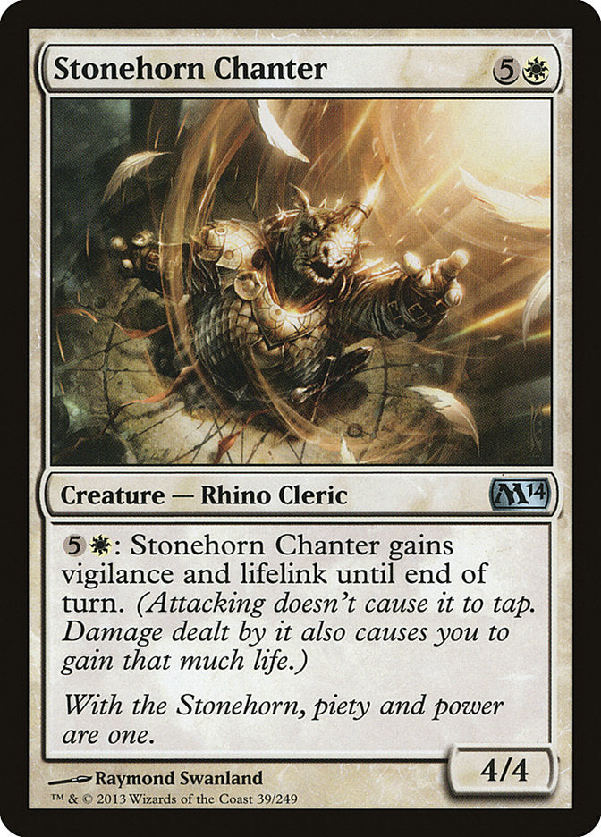 Stonehorn Chanter [Magic 2014] (39)