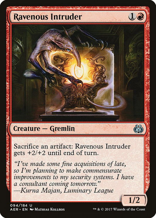 Ravenous Intruder [Aether Revolt] (94)