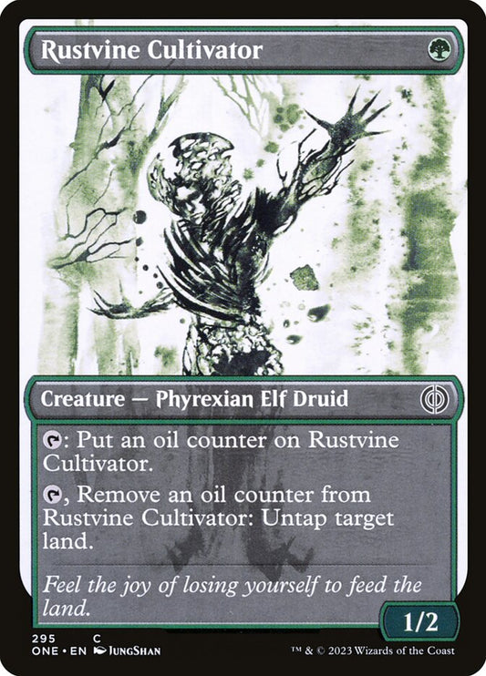 Rustvine Cultivator [Phyrexia: All Will Be One] (295)