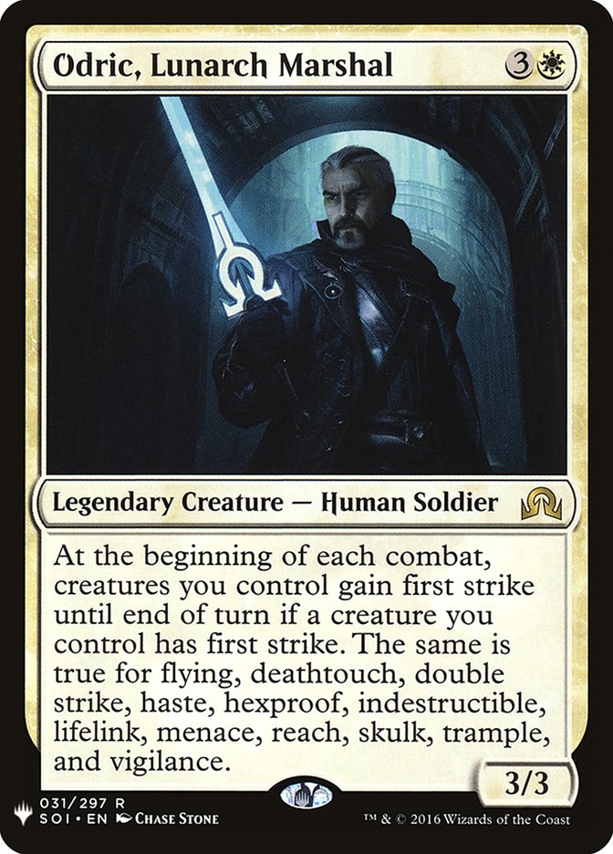 Odric, Lunarch Marshal [The List] (SOI-31)