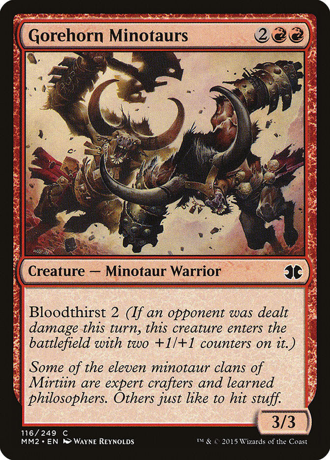 Gorehorn Minotaurs [Modern Masters 2015] (116)