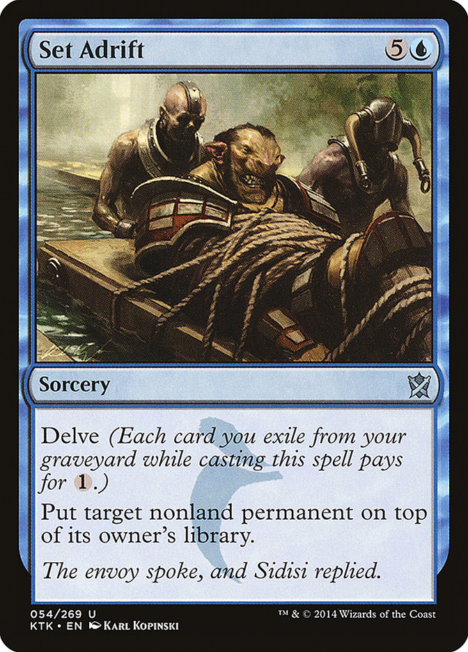 Set Adrift [Khans of Tarkir] (54)