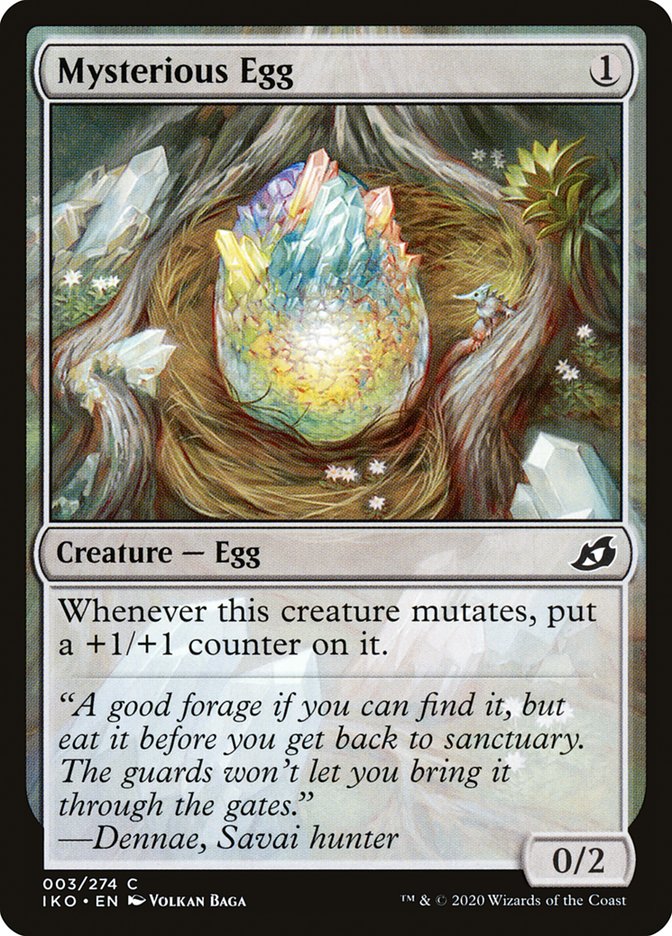 Mysterious Egg [Ikoria: Lair of Behemoths] (3)