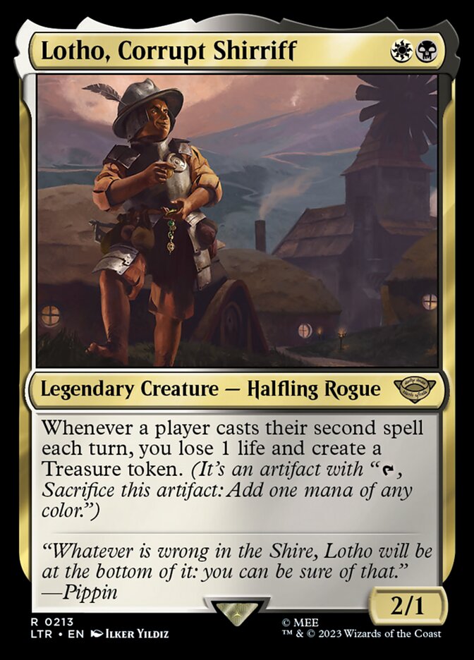 Lotho, Corrupt Shirriff [The Lord of the Rings: Tales of Middle-earth] (213)