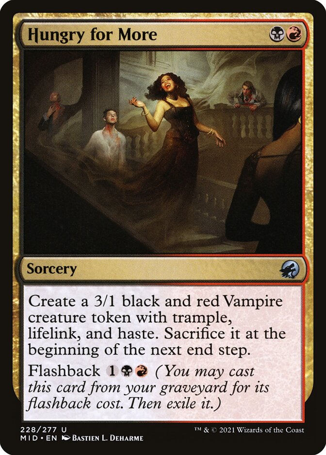Hungry for More [Innistrad: Midnight Hunt] (228)