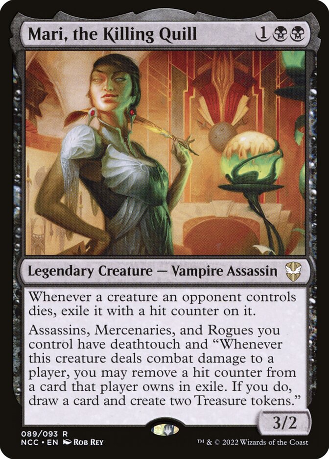 Mari, the Killing Quill [New Capenna Commander] (89)