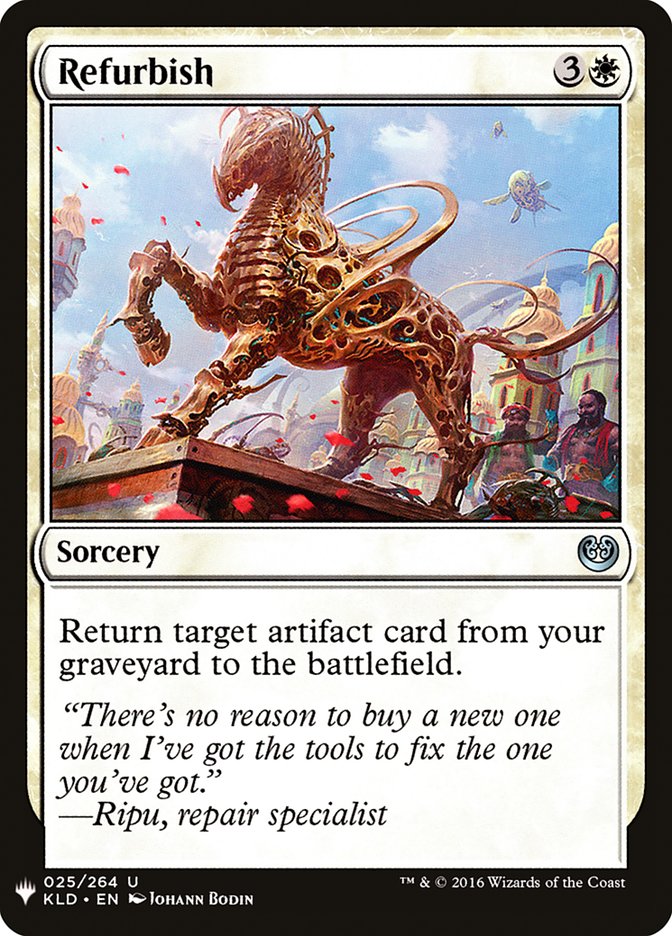 Refurbish [The List] (KLD-25)