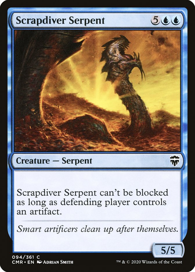 Scrapdiver Serpent [Commander Legends] (94)