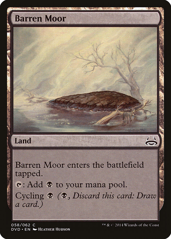 Barren Moor [Duel Decks Anthology: Divine vs. Demonic] (58)