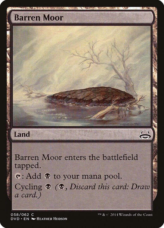 Barren Moor [Duel Decks Anthology: Divine vs. Demonic] (58)
