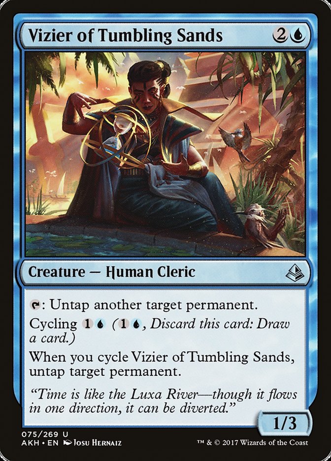 Vizier of Tumbling Sands [Amonkhet] (75)