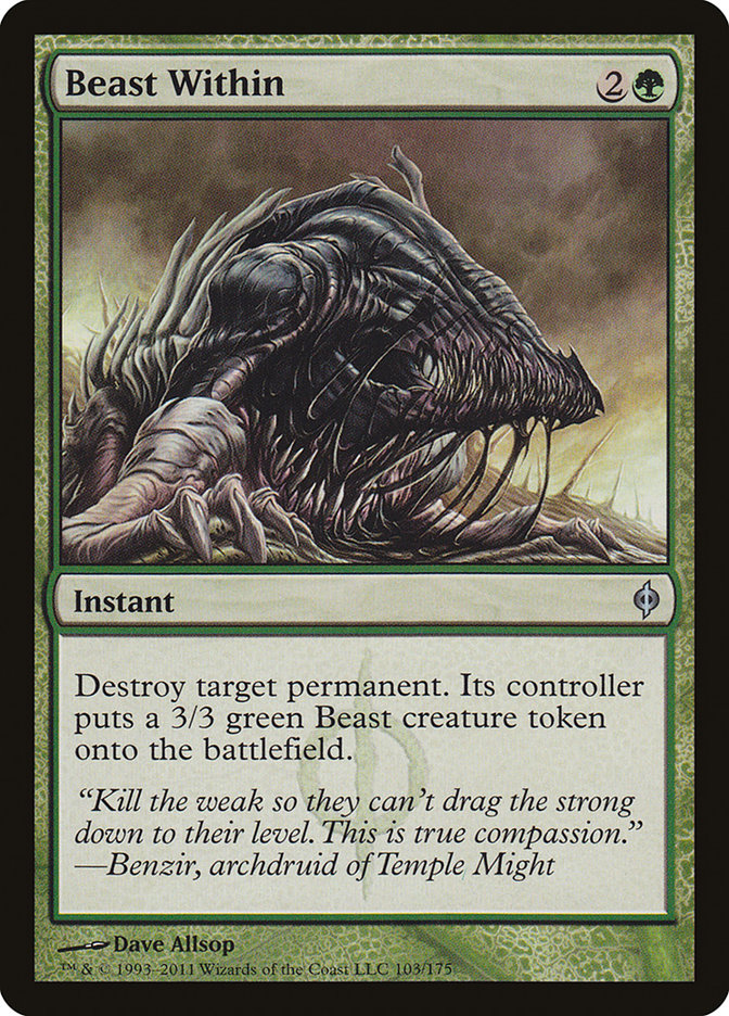 Beast Within [New Phyrexia] (103)