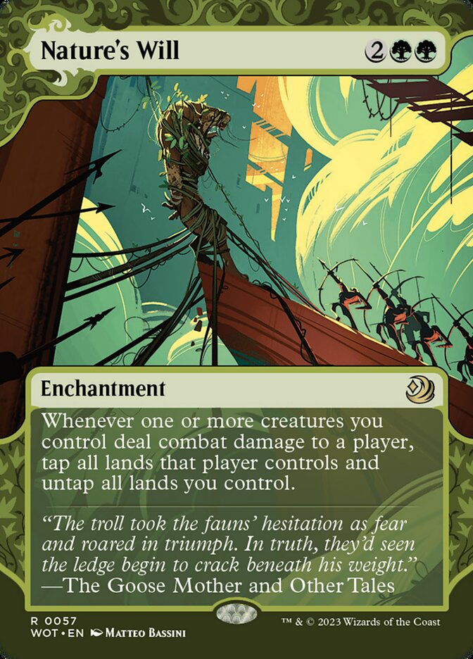 Nature's Will [Wilds of Eldraine: Enchanting Tales] (57)
