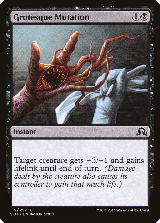 Grotesque Mutation [Shadows over Innistrad] (115)