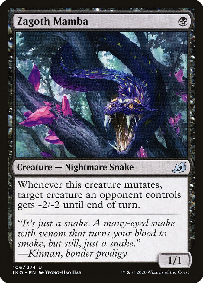 Zagoth Mamba [Ikoria: Lair of Behemoths] (106)