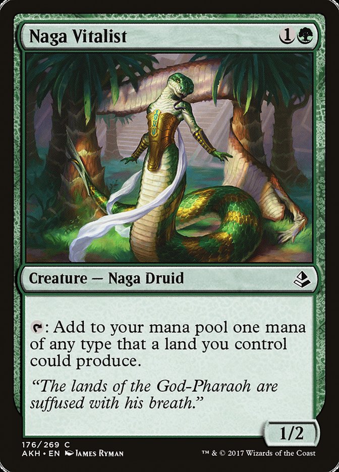 Naga Vitalist [Amonkhet] (176)