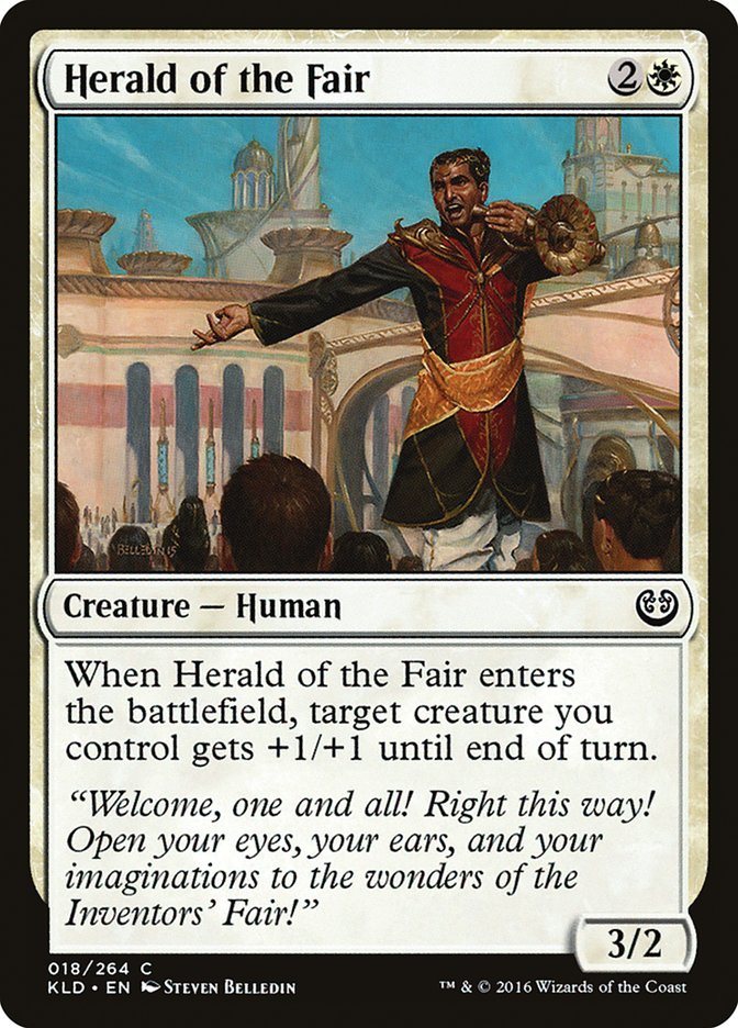 Herald of the Fair [Kaladesh] (18)