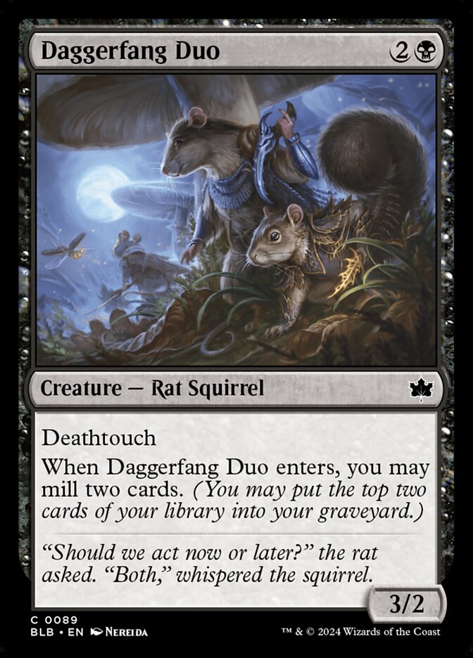 Daggerfang Duo [Bloomburrow] (89)