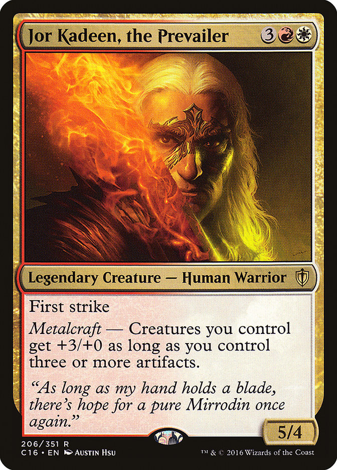 Jor Kadeen, the Prevailer [Commander 2016] (206)