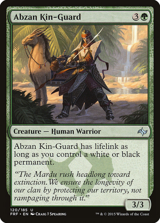 Abzan Kin-Guard [Fate Reforged] (120)
