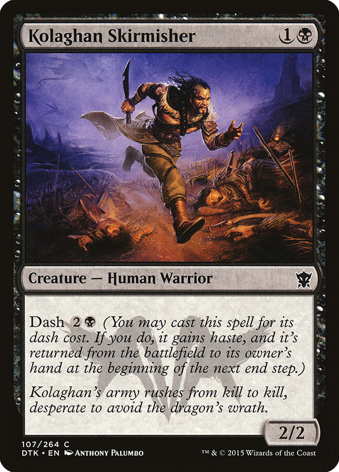 Kolaghan Skirmisher [Dragons of Tarkir] (107)