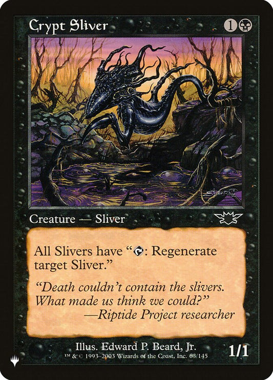 Crypt Sliver [The List] (LGN-63)
