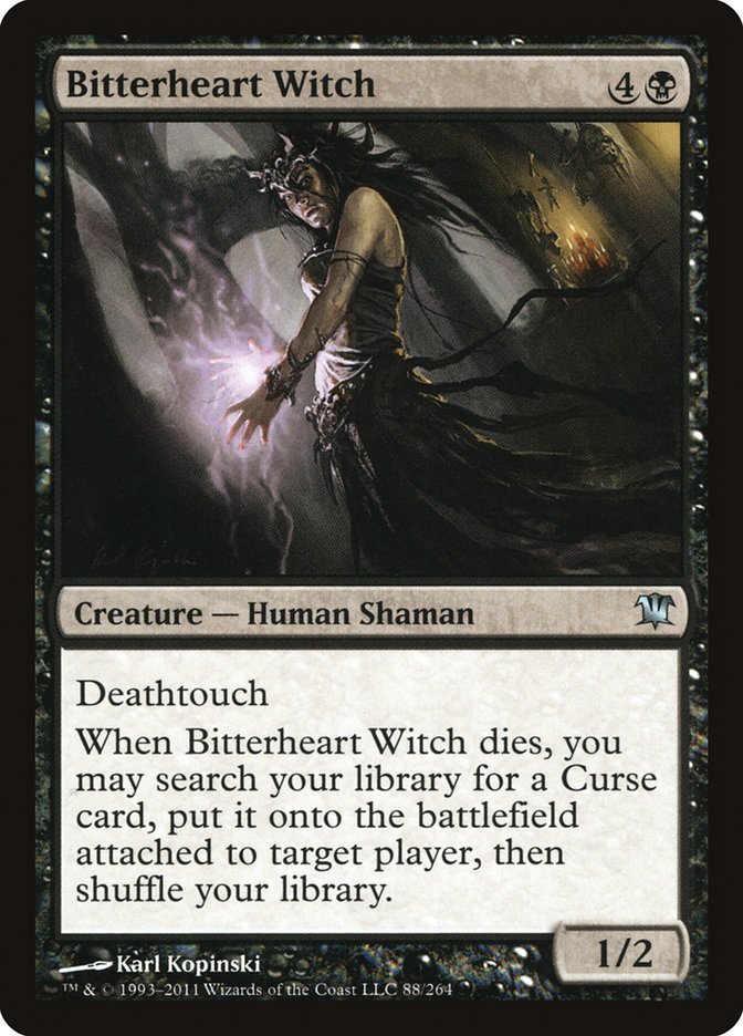 Bitterheart Witch [Innistrad] (88)